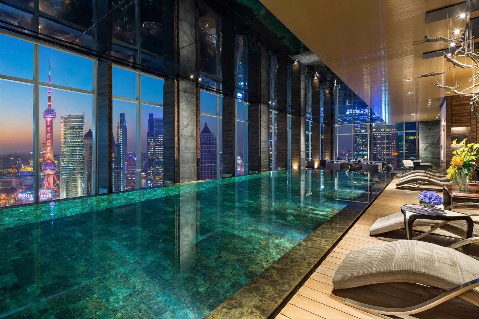 Regent Shanghai Pudong, the pool