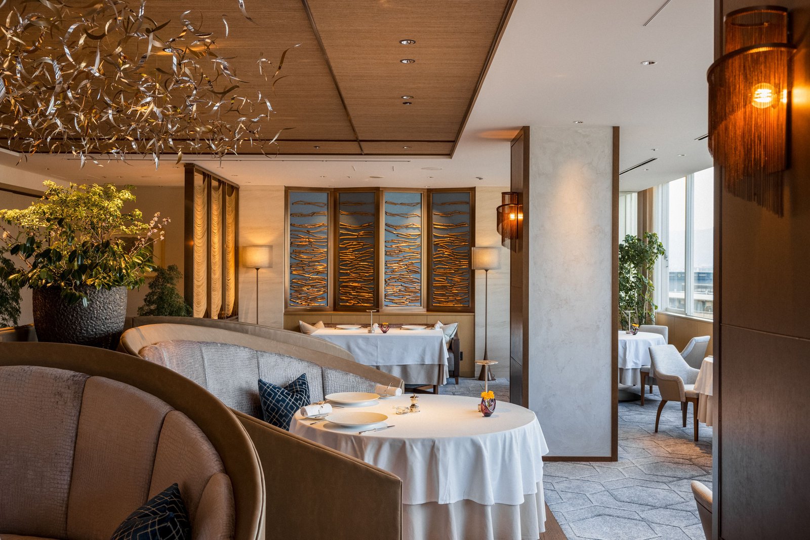 The Westin Miyako Kyoto, at the table