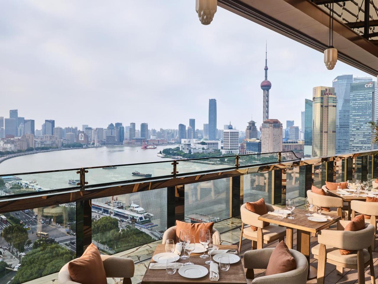 The St. Regis on the Bund, Shanghai, at the table