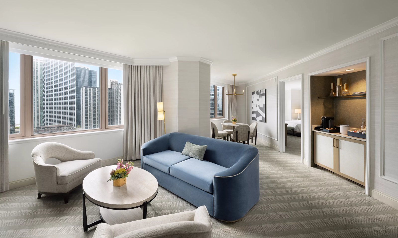 Fairmont Chicago, Millennium Park — rooms