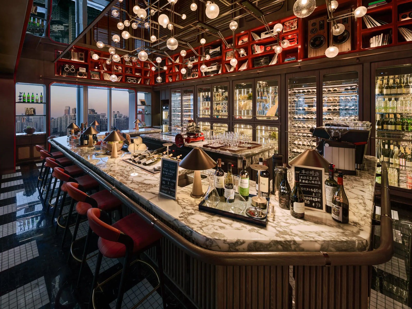 Andaz Shanghai ITC, at the table