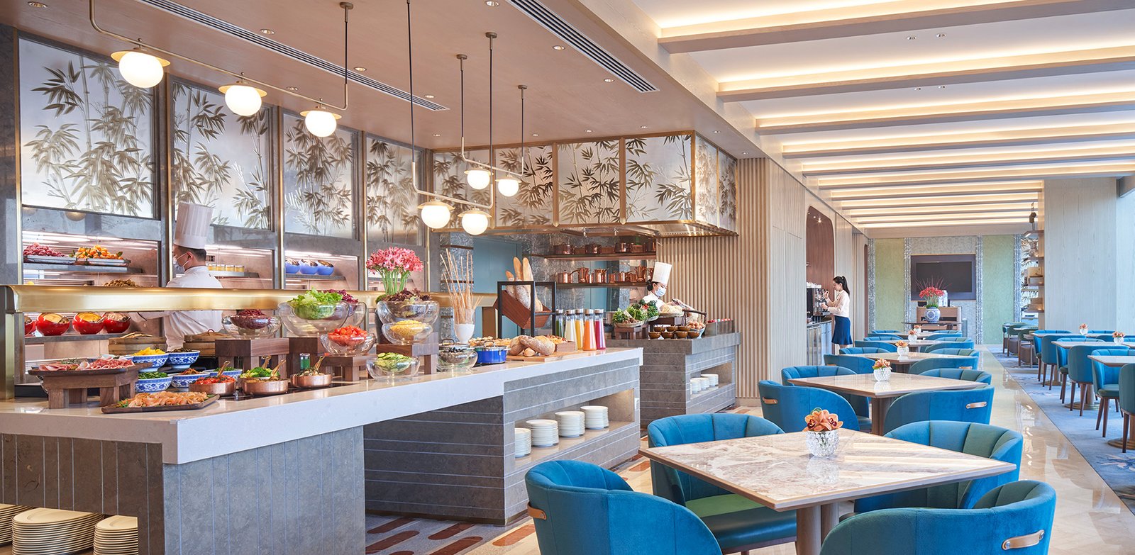 Shangri-La Qiantan, Shanghai — eat & drink