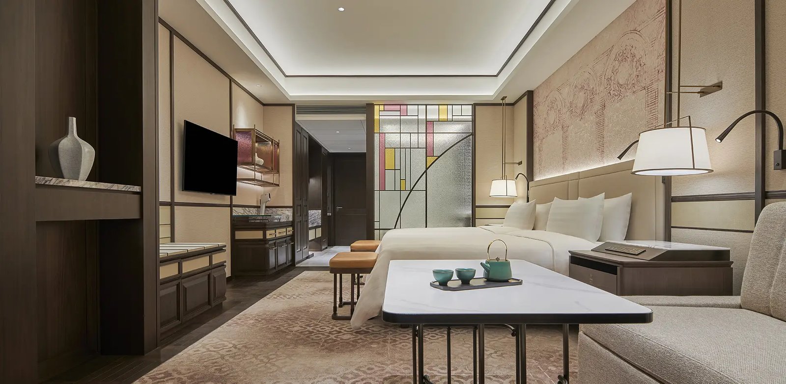 Shangri-La Qiantan, Shanghai — rooms