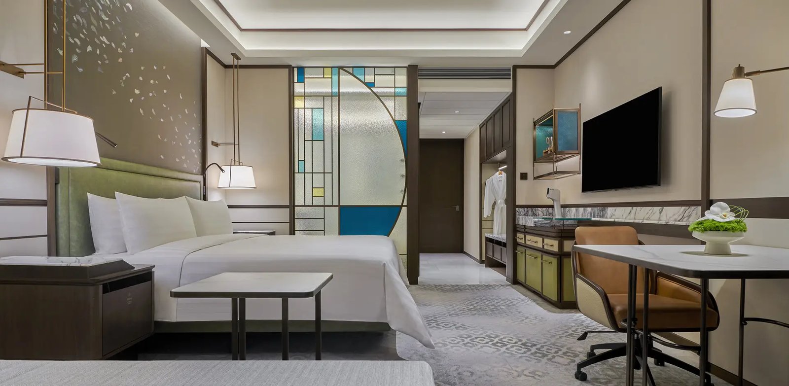 Shangri-La Qiantan, Shanghai — rooms