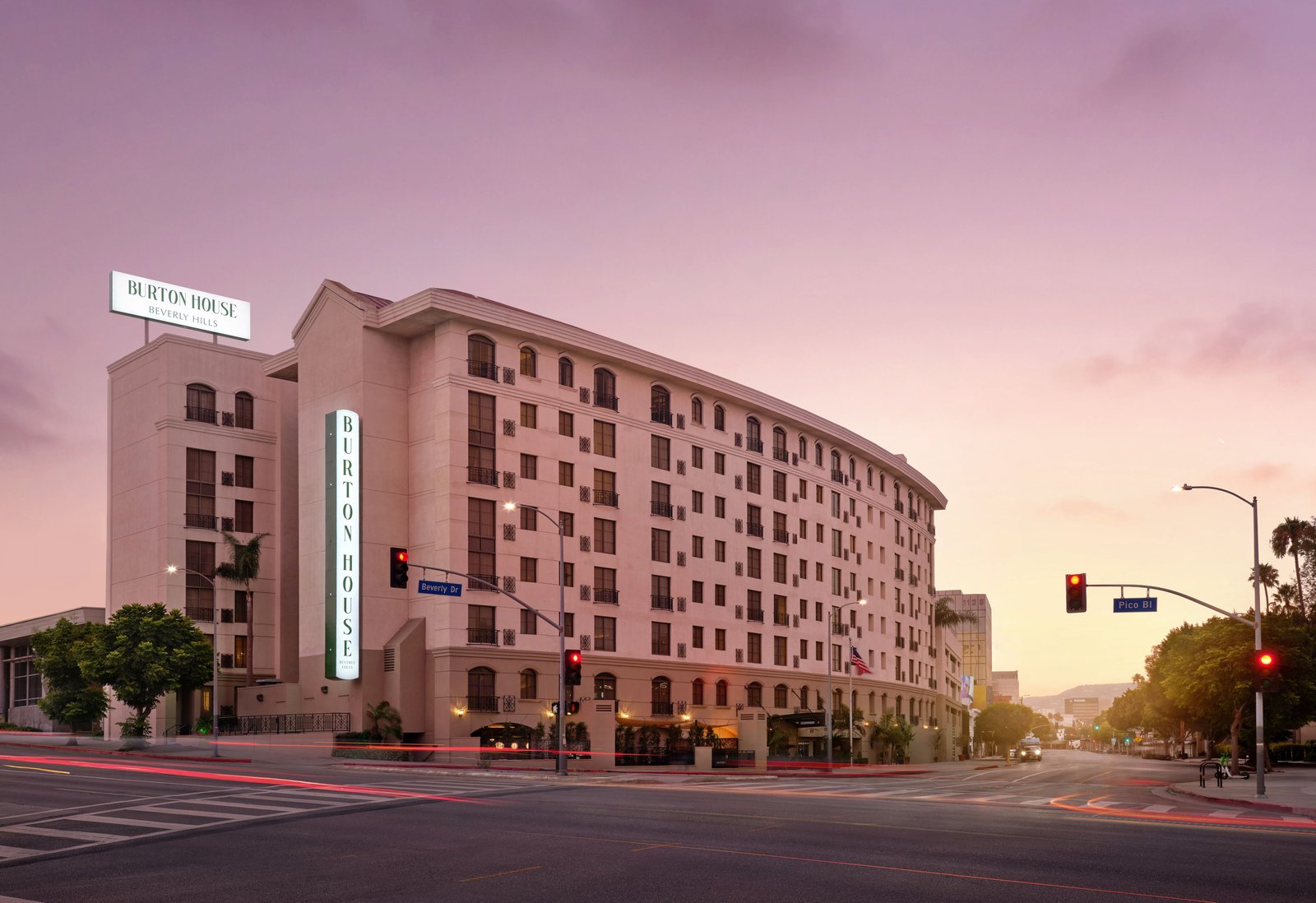 Burton House, Beverly Hills, A Tribute Portfolio Hotel — backstory