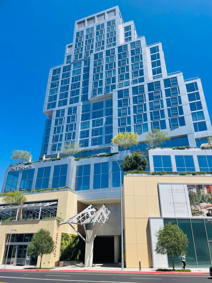 Conrad Los Angeles — backstory