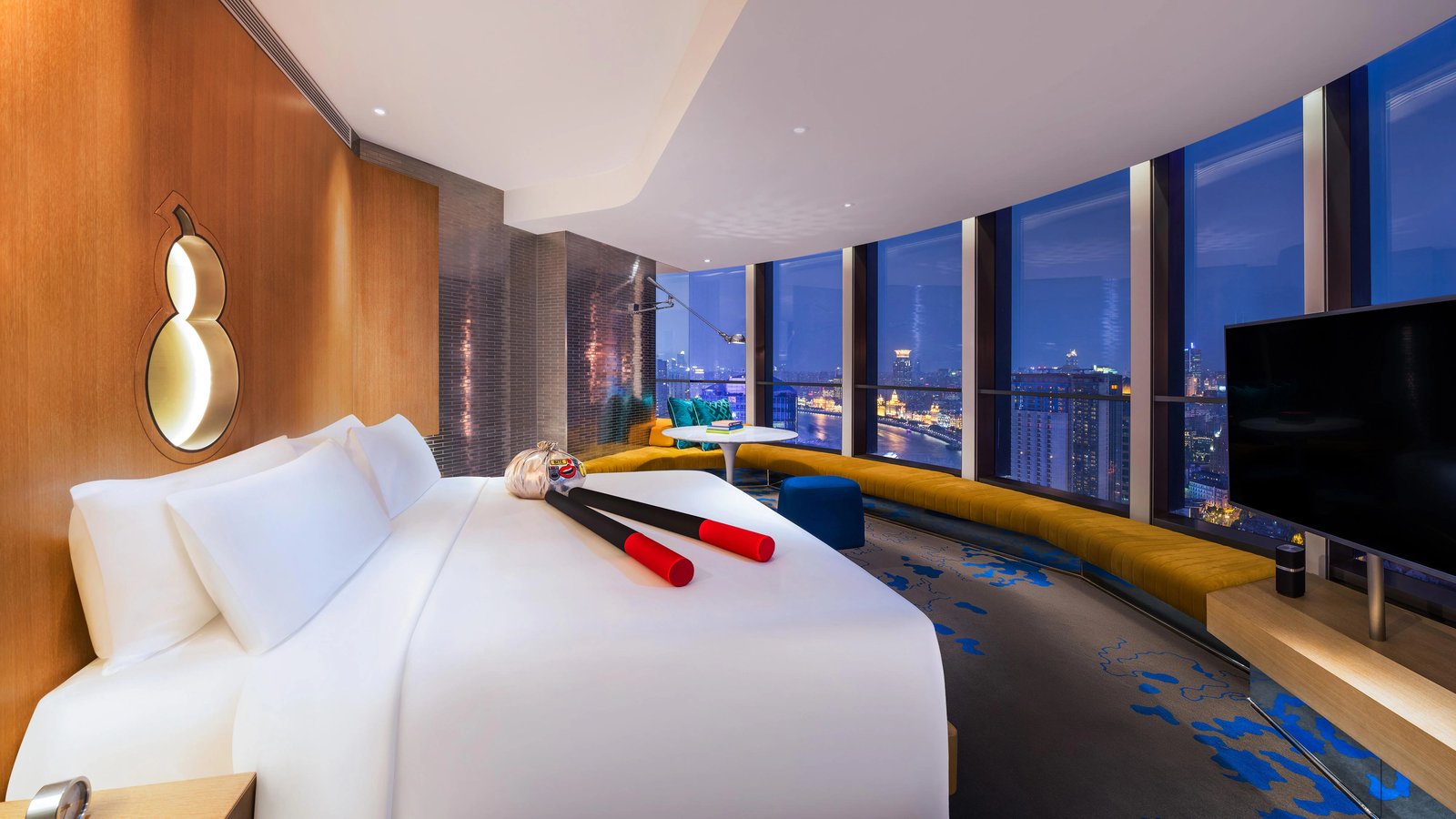 W Shanghai The Bund — rooms
