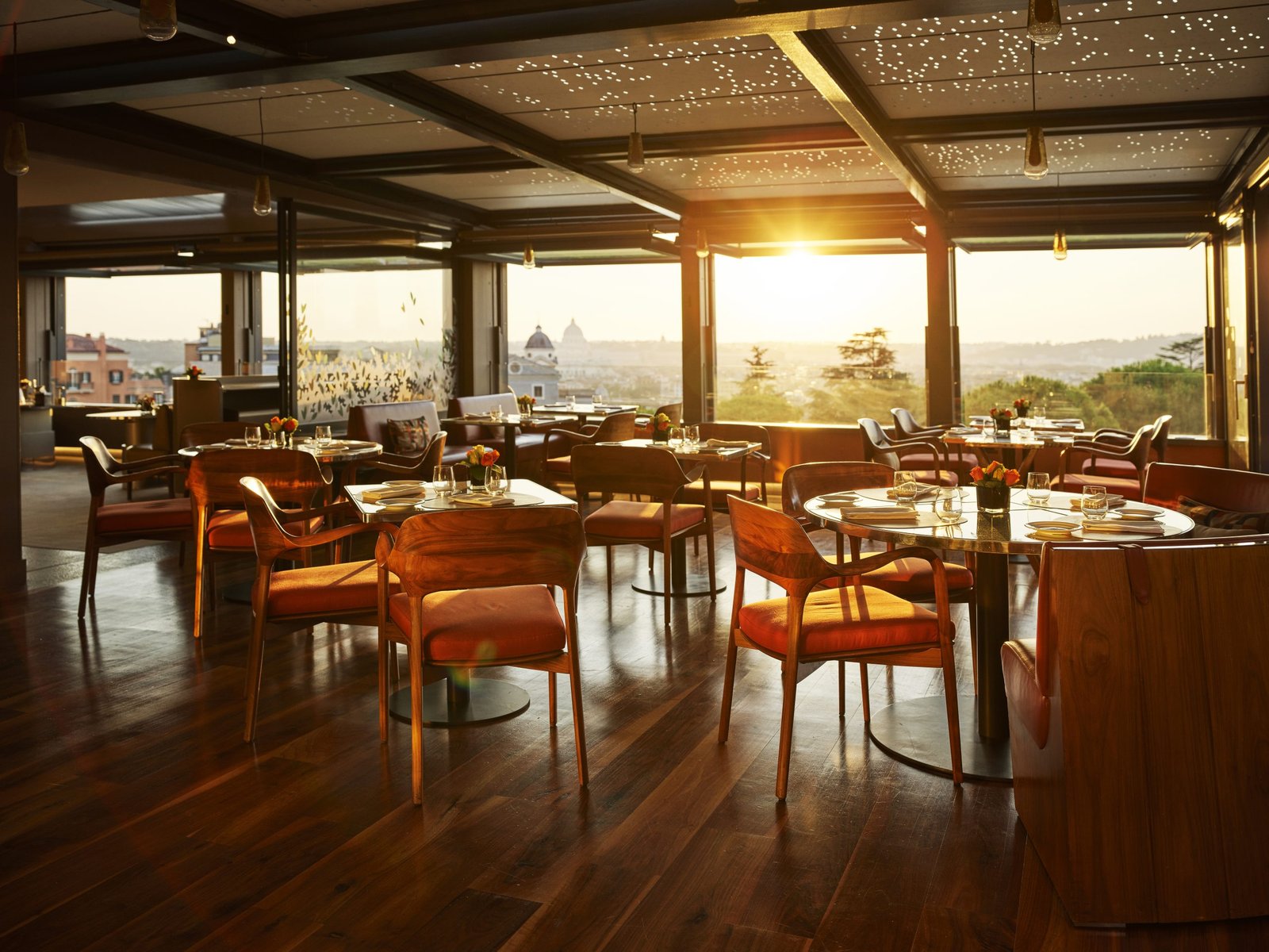 Hotel Eden, il giardino ristorante