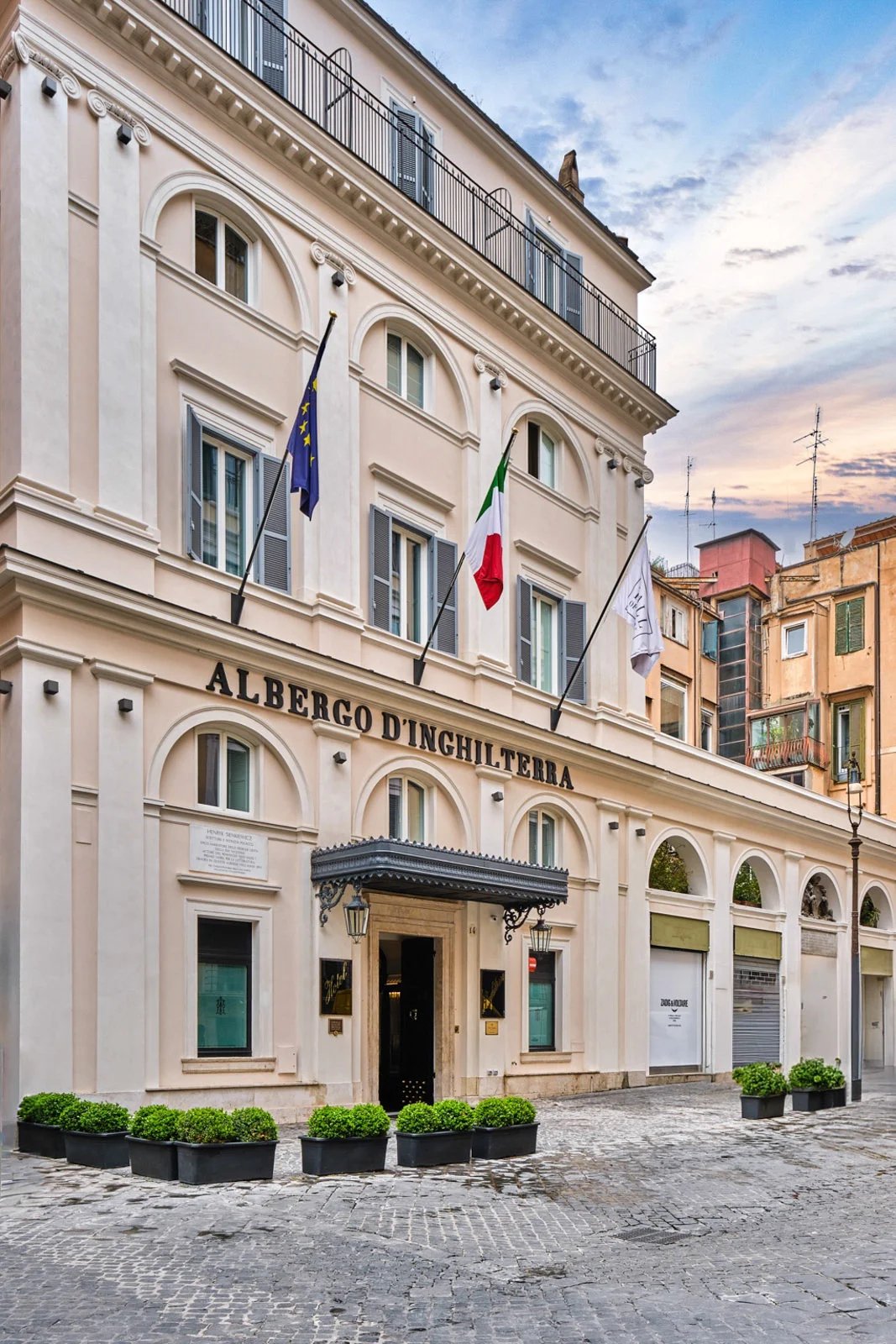 Hotel d'Inghilterra Roma - Starhotels Collezione — backstory