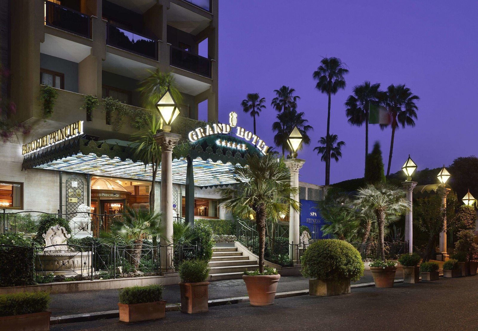 Parco dei Principi Grand Hotel & Spa — backstory