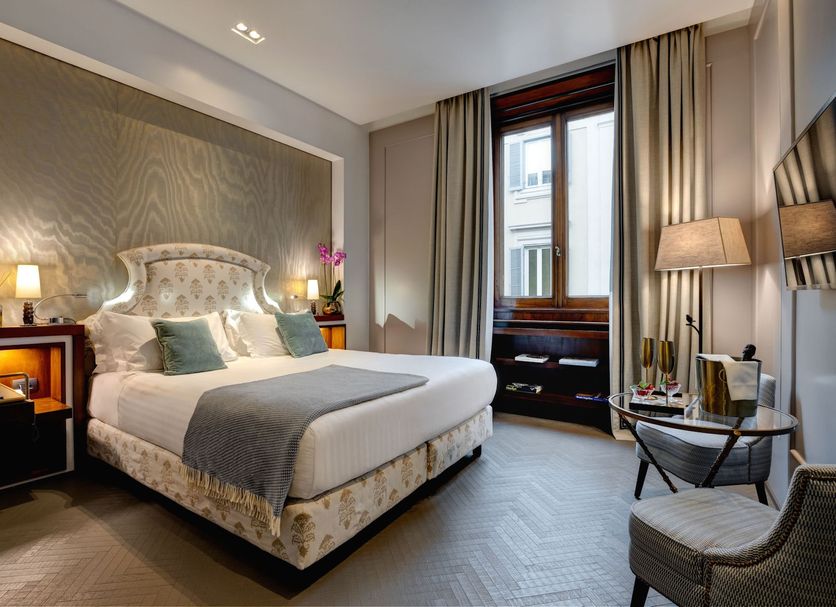 Singer Palace Hotel Roma — rooms