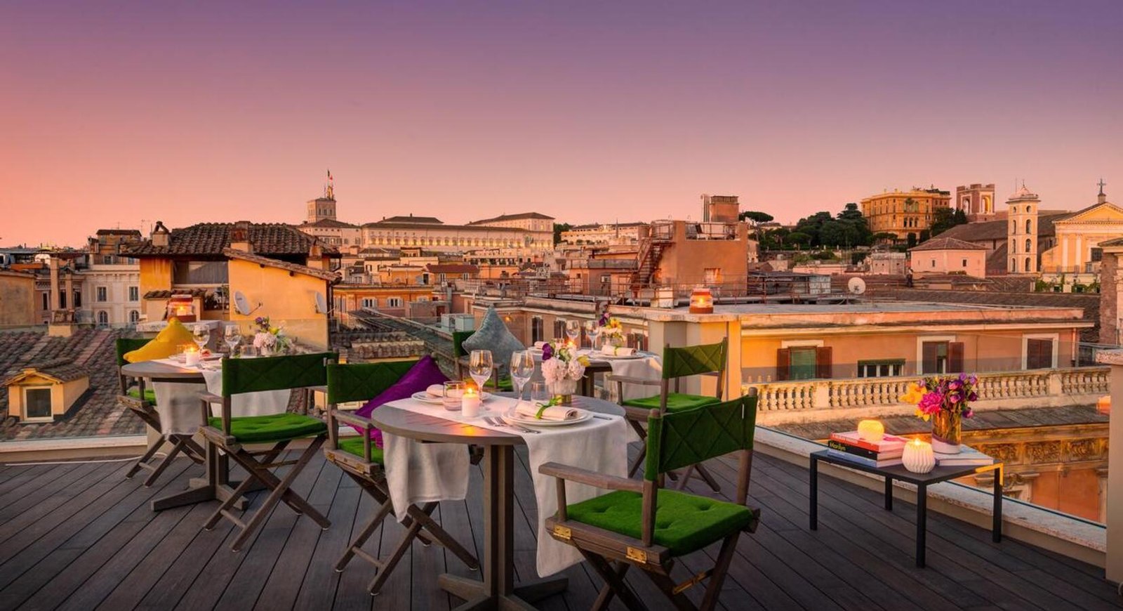 Singer Palace Hotel Roma — eat & drink