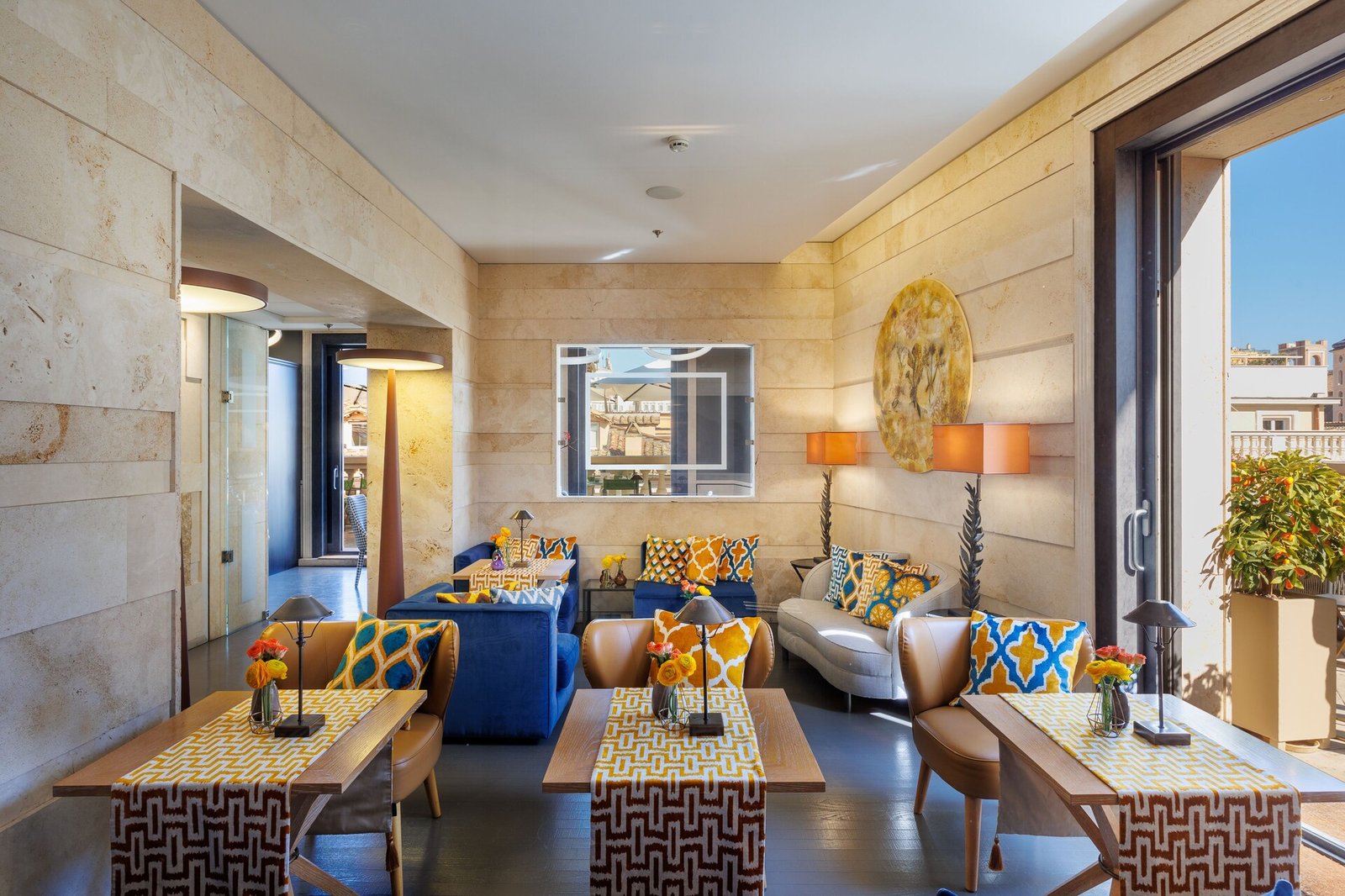 Singer Palace Hotel Roma — eat & drink