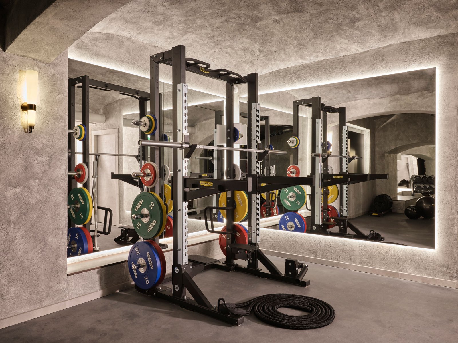 W Rome, the gym