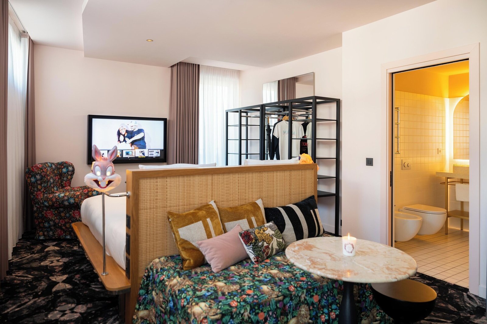 Mama Shelter Roma — rooms