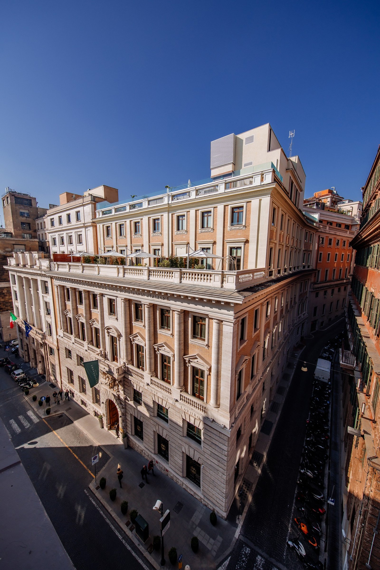 Aleph Rome Hotel, Curio Collection by Hilton — backstory