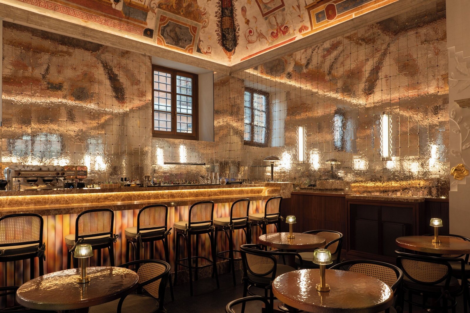 Palazzo Talìa, il bar della musa