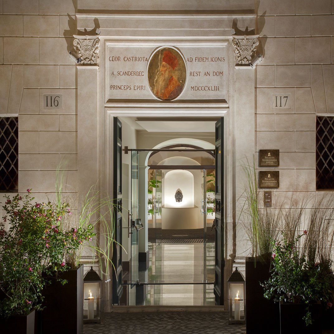 Palazzo Scanderbeg, how it began