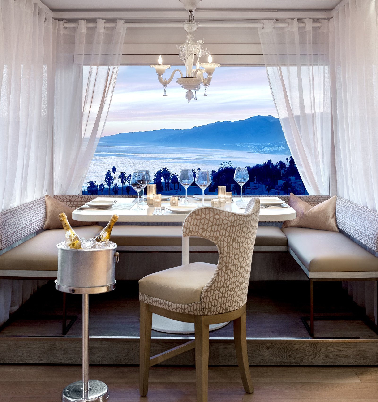Huntley Hotel Santa Monica Beach — eat & drink