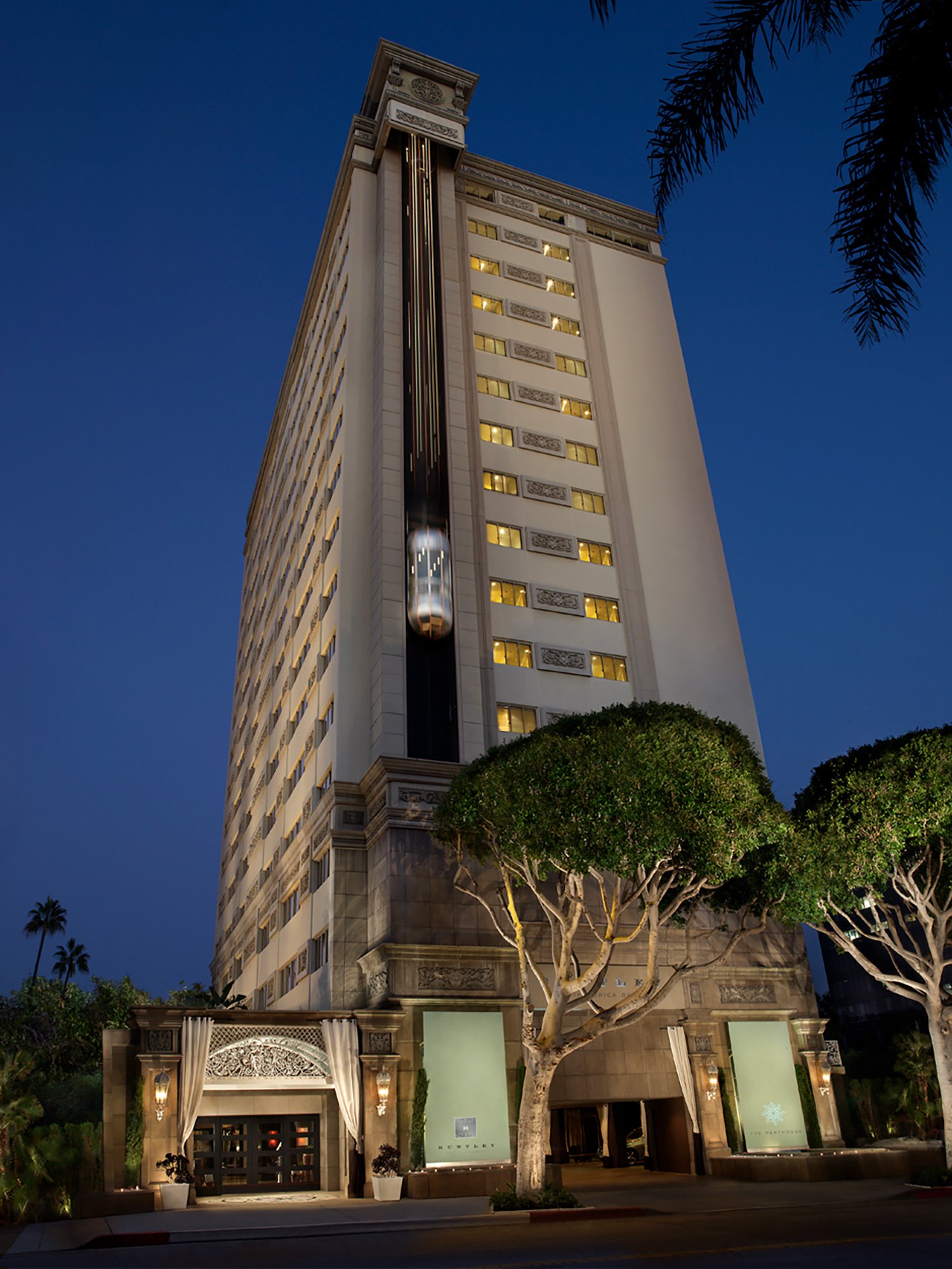 Huntley Hotel Santa Monica Beach — backstory