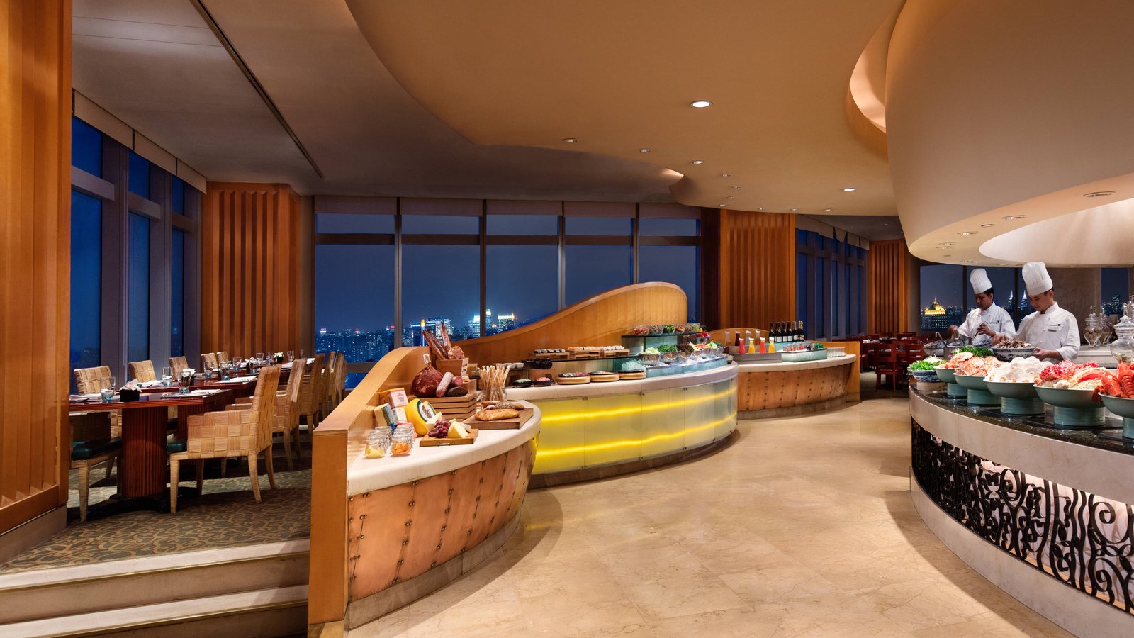 JW Marriott Hotel Shanghai at Tomorrow Square — eat & drink