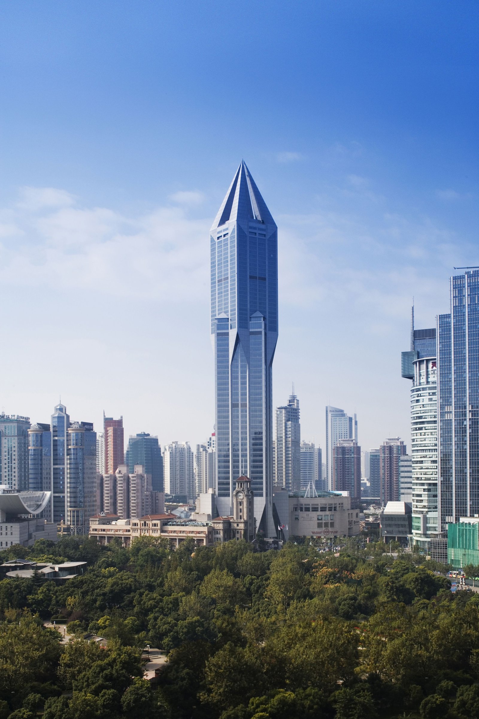 JW Marriott Hotel Shanghai at Tomorrow Square — backstory