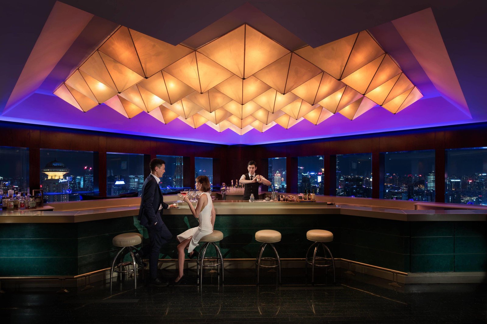JW Marriott Hotel Shanghai at Tomorrow Square, at the table