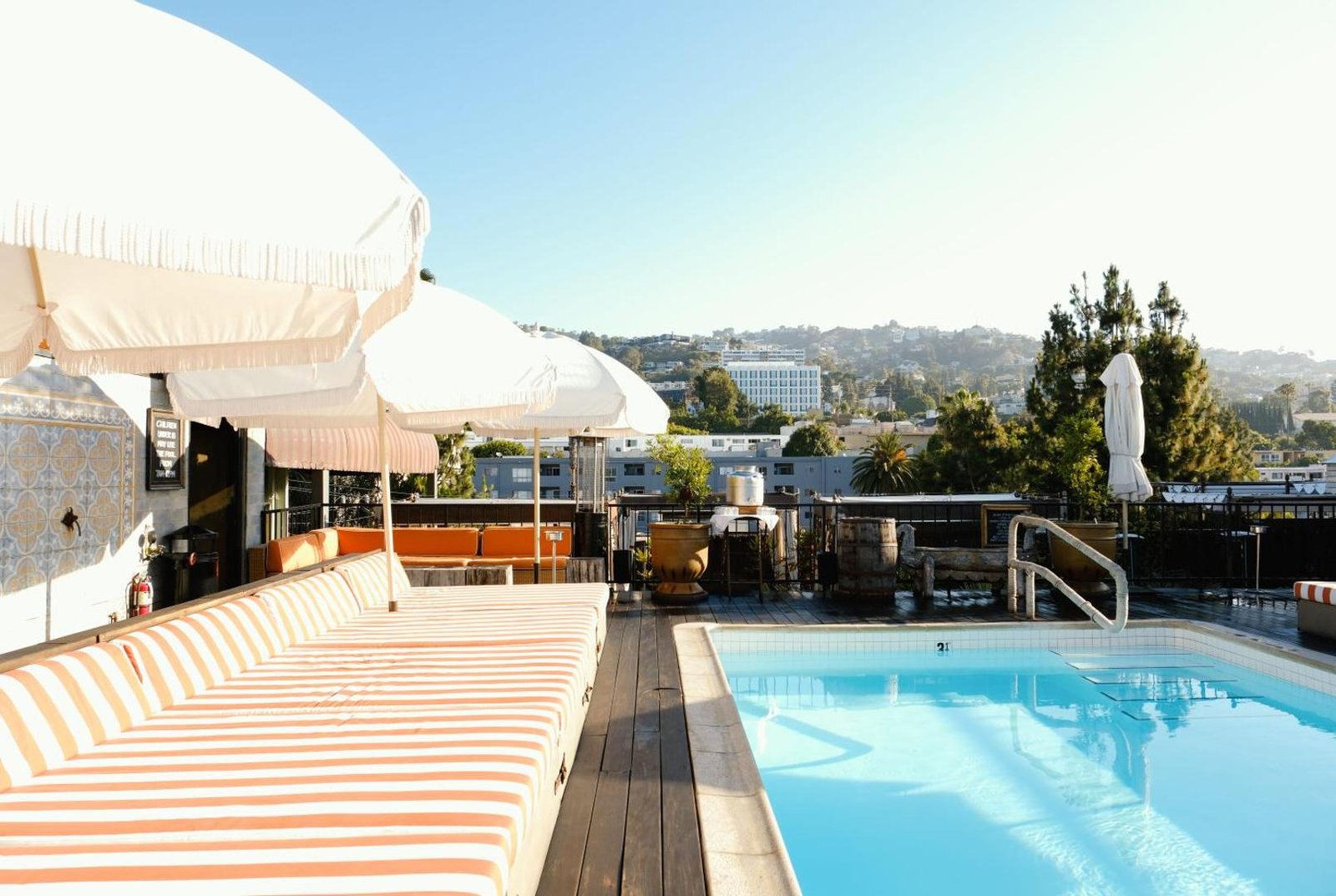 Petit Ermitage, the pool