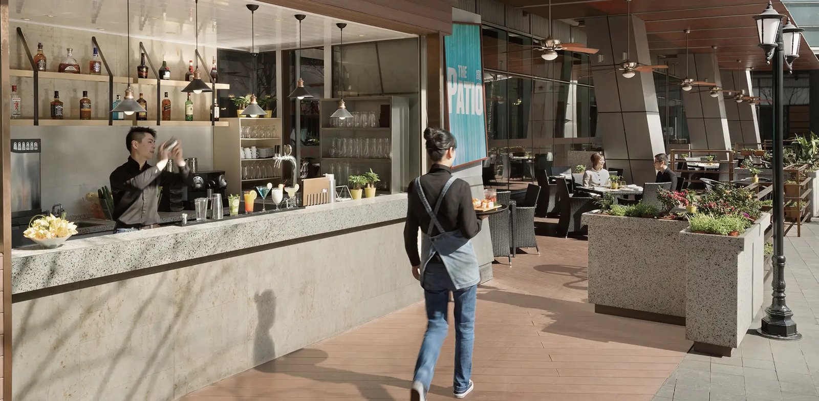 Kerry Hotel Pudong — eat & drink