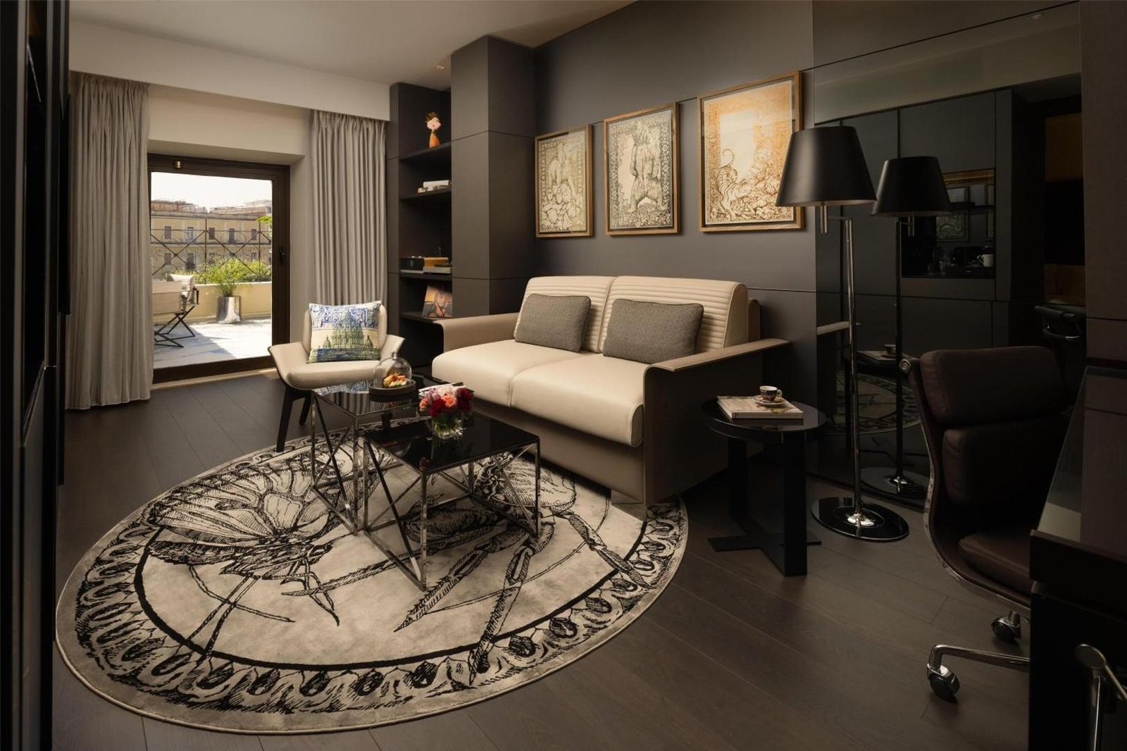 art'otel Rome Via Veneto — rooms
