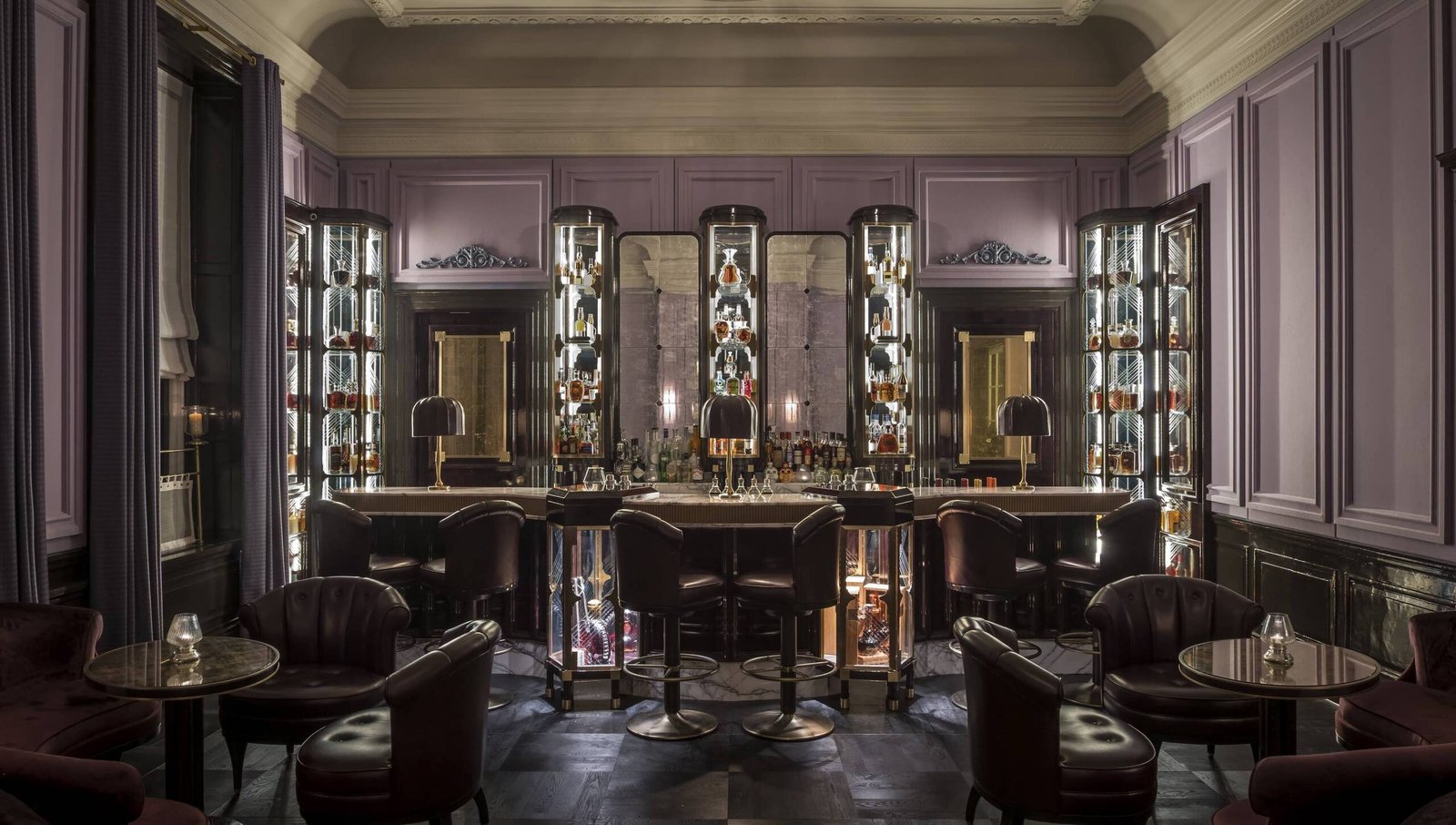 The Gleneagles Hotel, at the table
