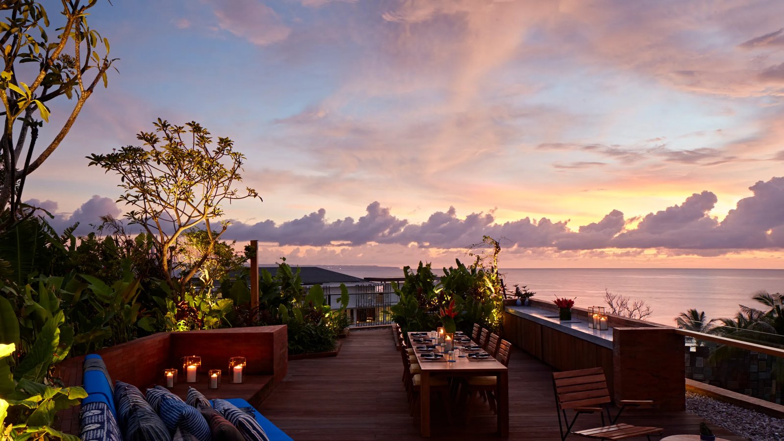 Desa Potato Head Bali, at the table