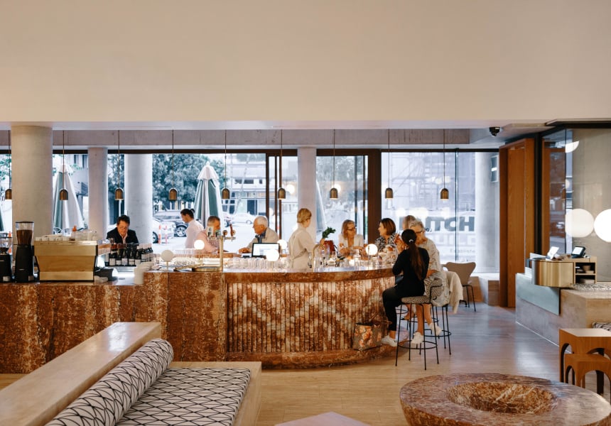 The Calile Hotel, the lobby bar