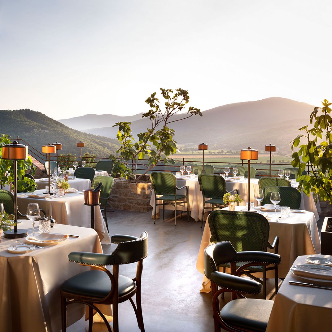 Reschio Hotel, ristorante al castello