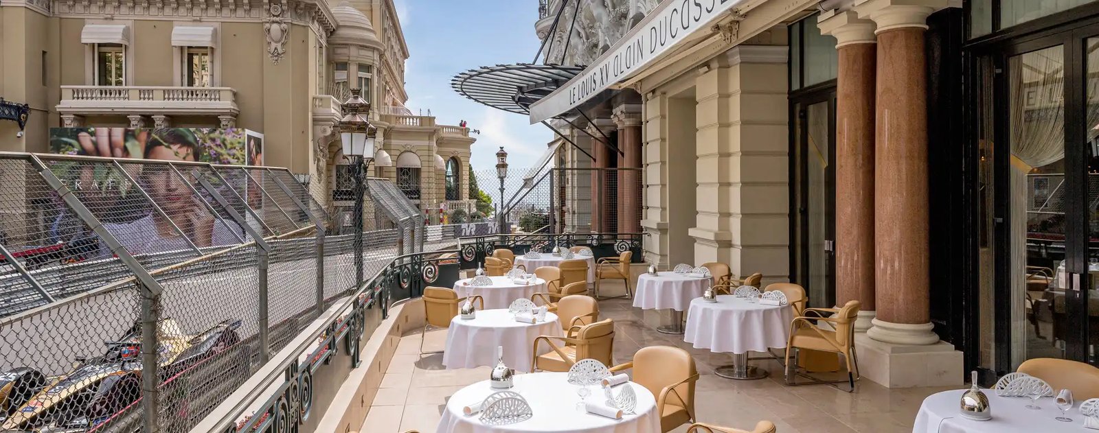 Hotel de Paris Monte-Carlo, at the table