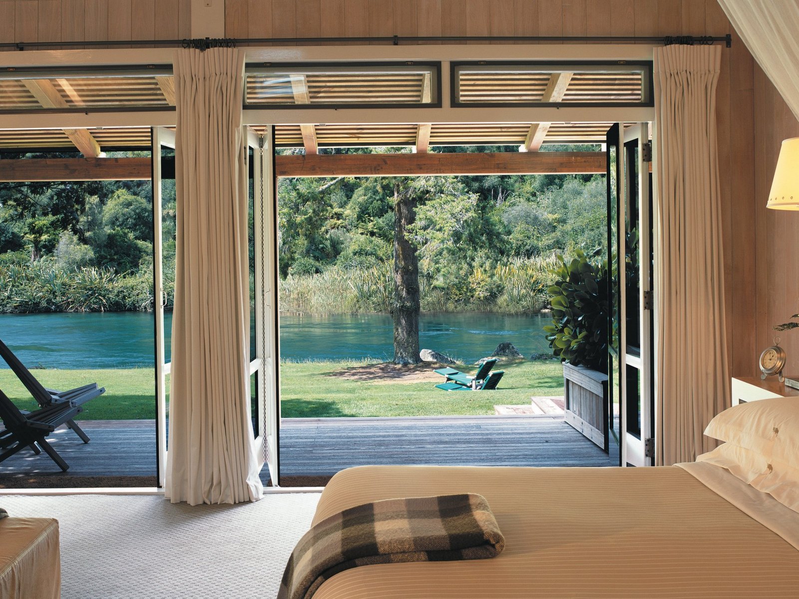 Huka Lodge — rooms