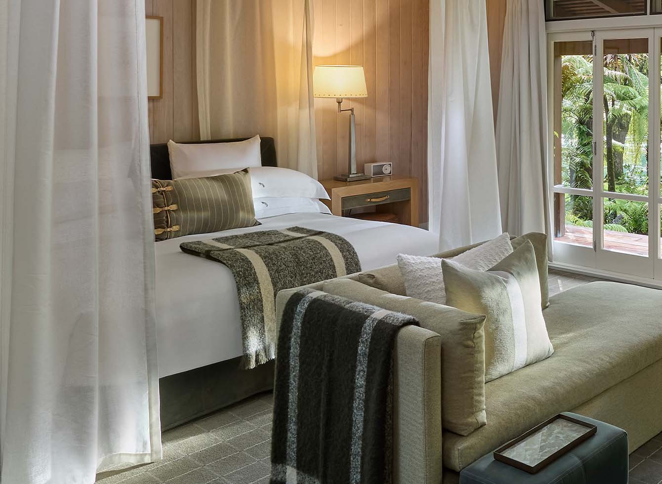 Huka Lodge — rooms