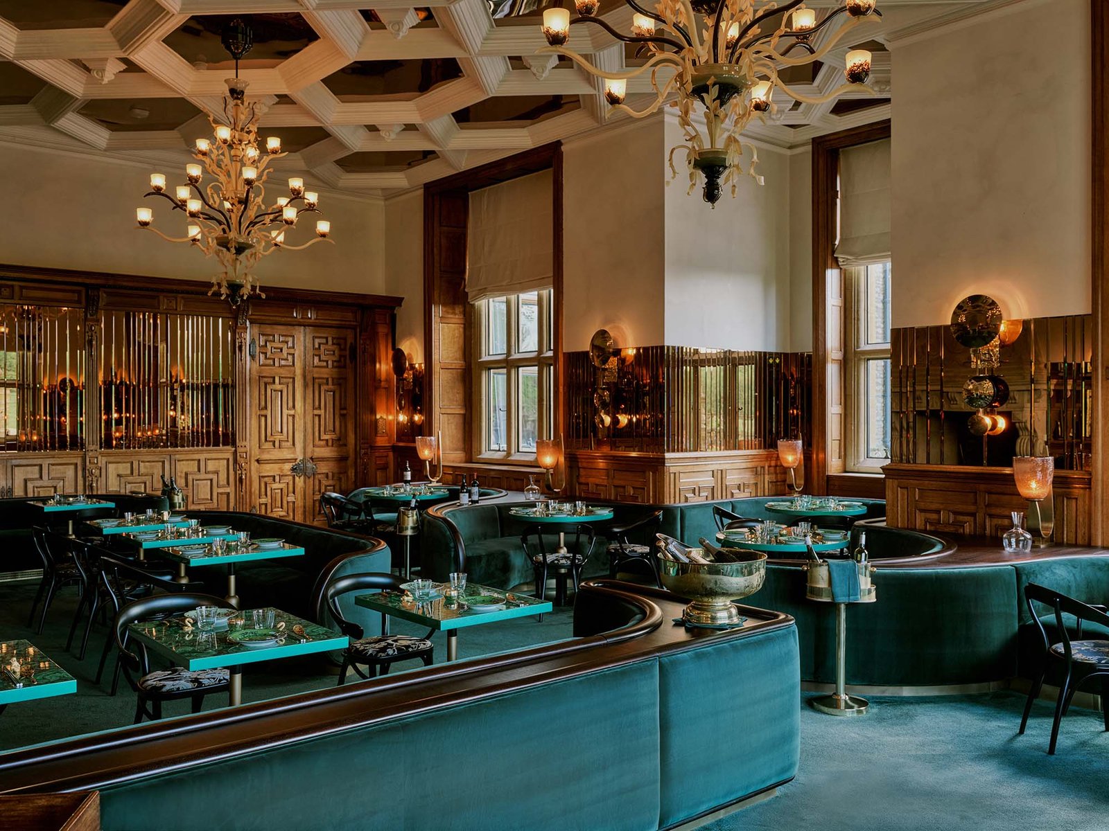 Estelle Manor, the billiards room