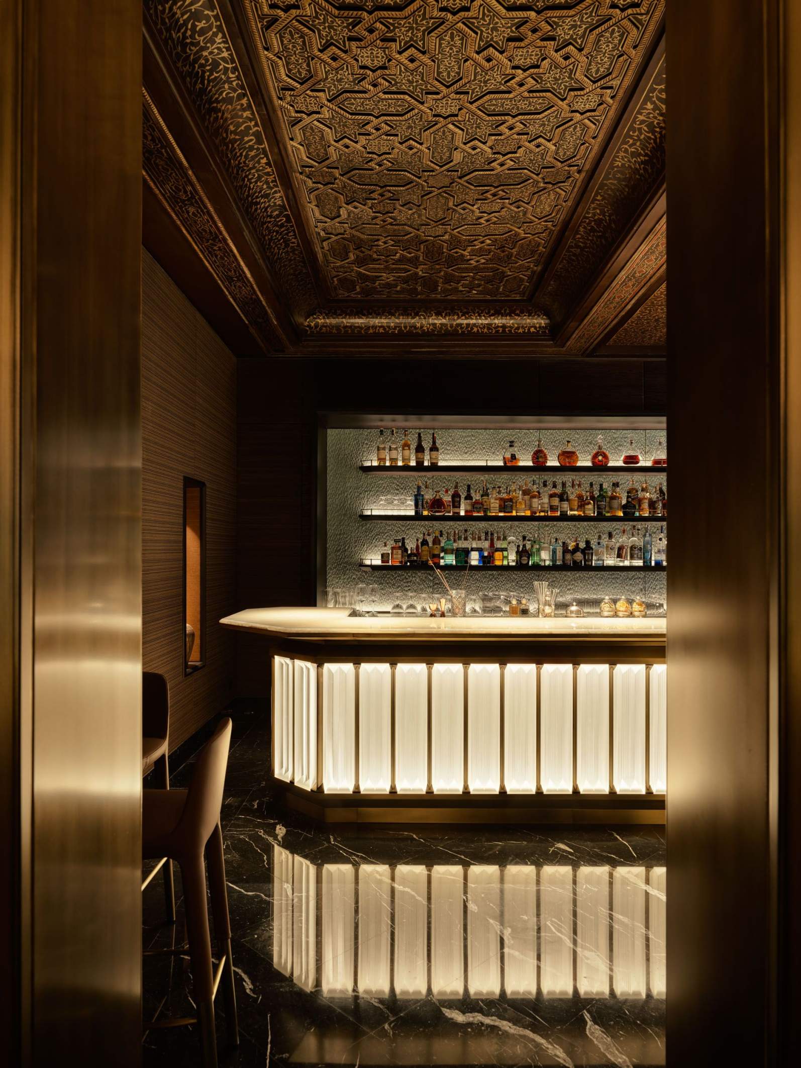 La Mamounia, at the table
