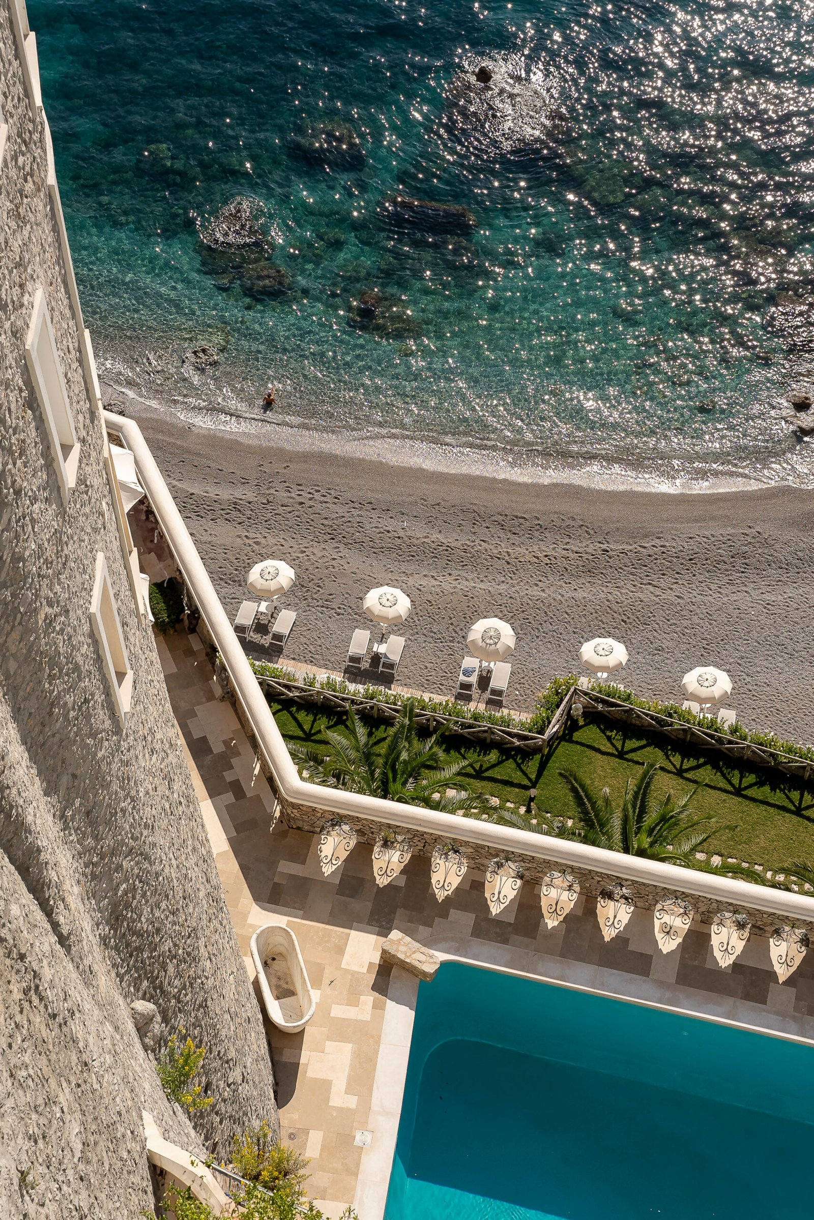 Borgo Santandrea, the pool