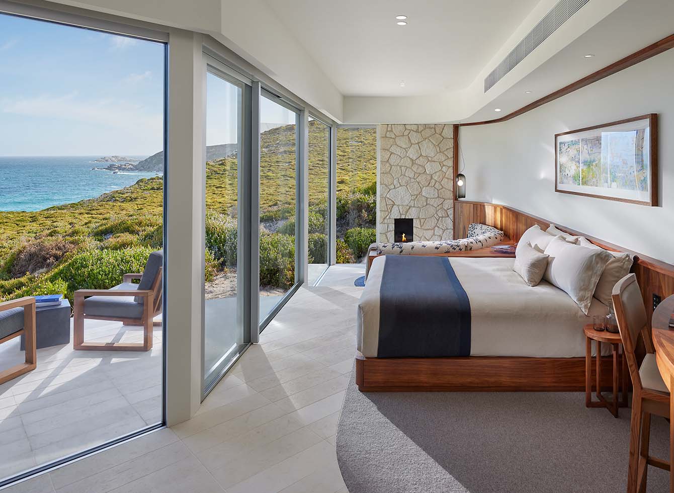Southern Ocean Lodge — rooms