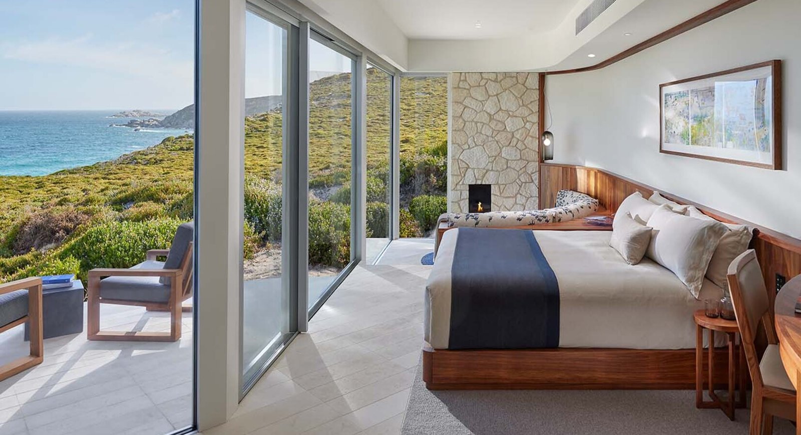Southern Ocean Lodge — rooms