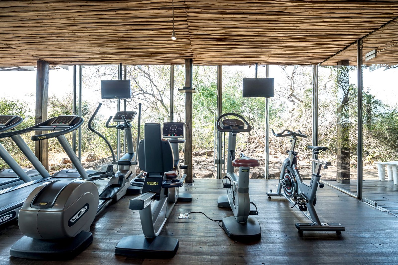 Singita Sweni, the gym