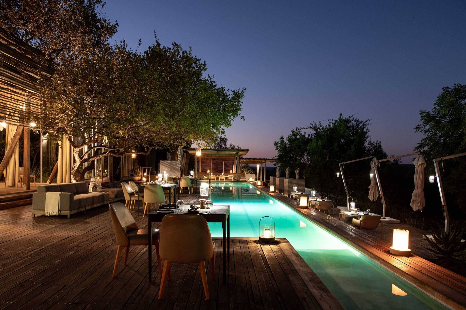 Singita Lebombo, the pool