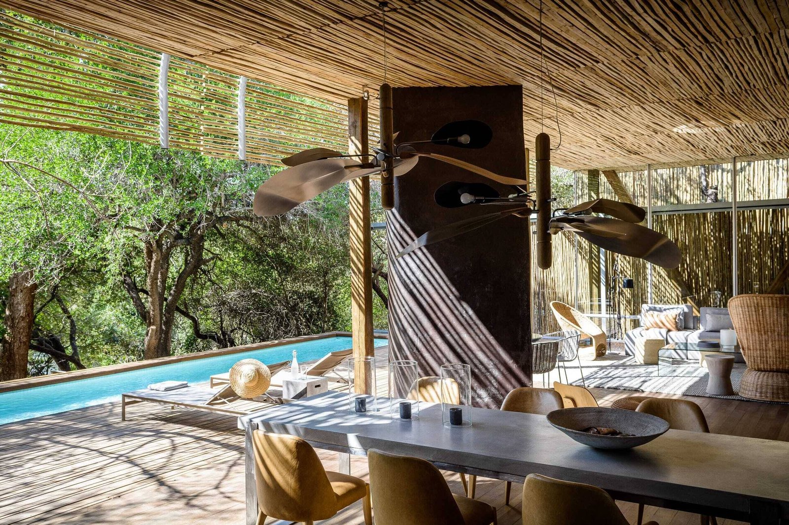 Singita Lebombo, the pool