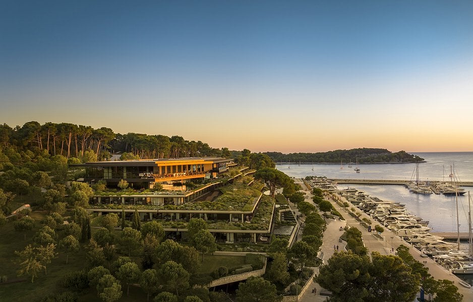 Grand Park Hotel Rovinj — backstory