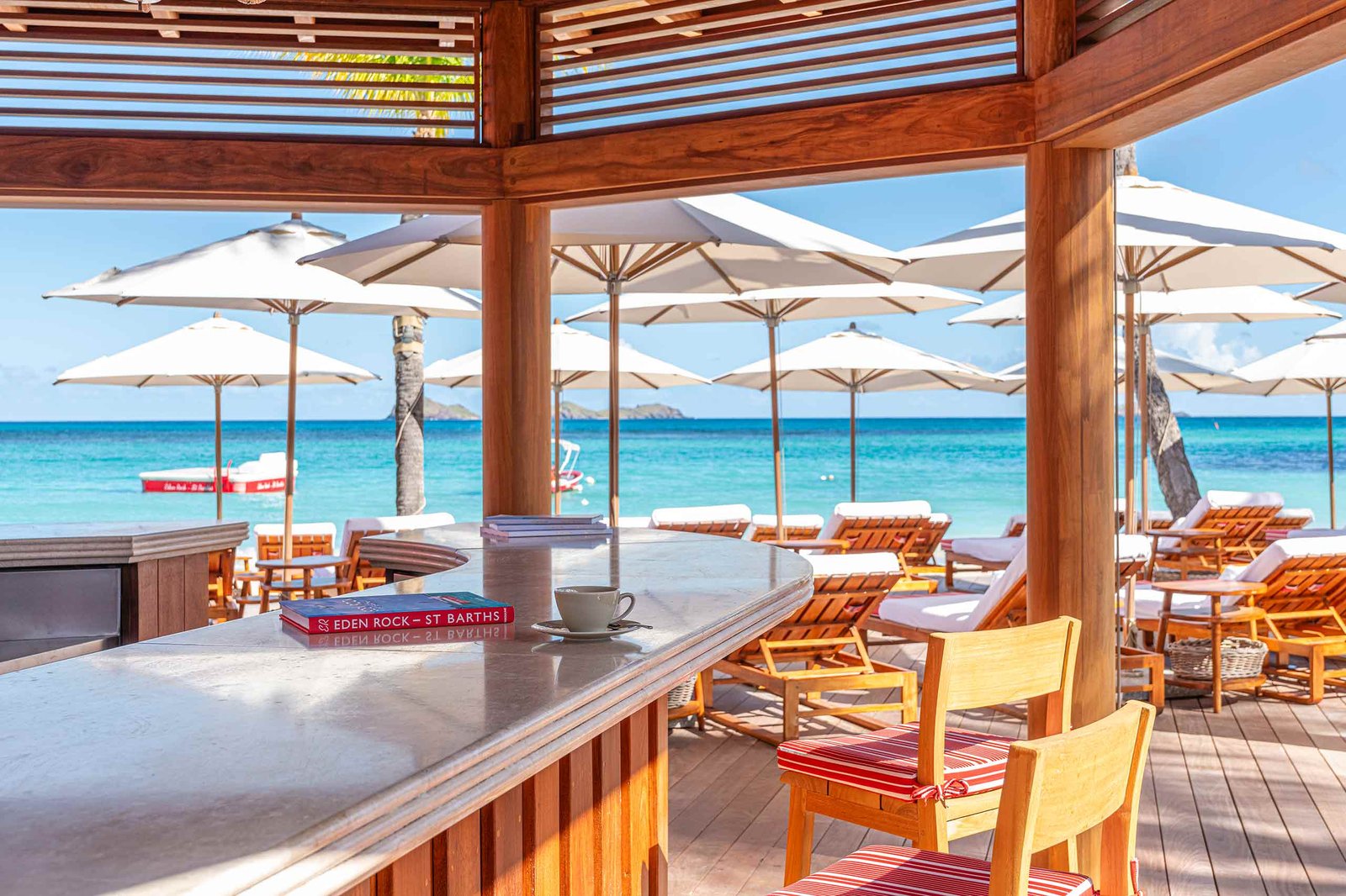 Eden Rock - St Barths, at the table