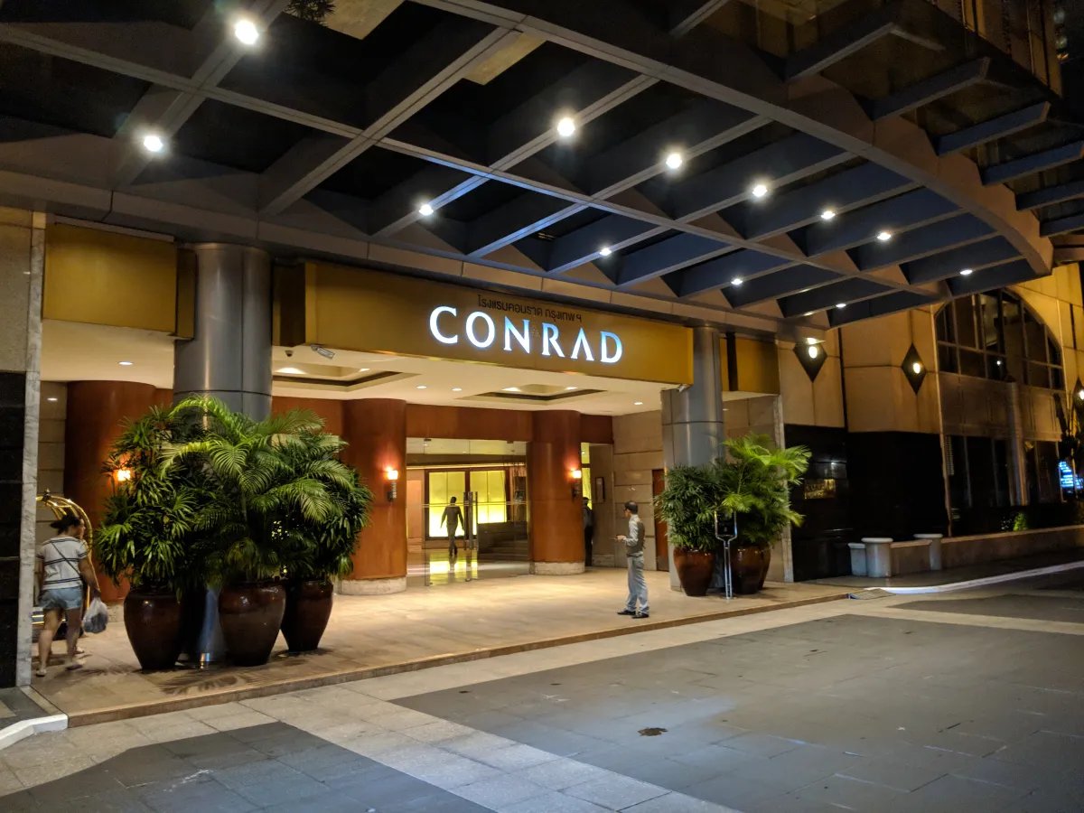 Conrad Bangkok — backstory