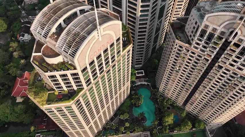 Conrad Bangkok — backstory