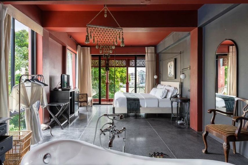 Amdaeng Bangkok Riverside Hotel — rooms